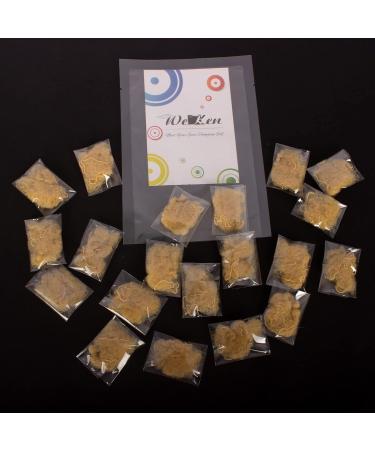 24PCS Blonde Hair Net WeKen Individual Package 20 Inches Invisible Elastic Edge Mesh Bun Nets for Food Service, Ballet, Sleeping, Women, and Wigs - Buy Online on SooperMarket.com