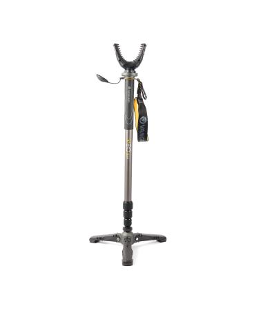 Vanguard VEO 2 AM-234TU Shooting Stick, Tri-Stand Base with Ball Joint, Rotating and Removeable U Shaped Yoke , Gray