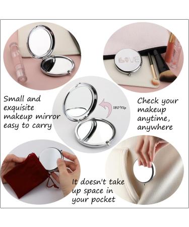 ENSIANTH Cartoon Chip Dale Squirrel Compact Makeup Mirror - Girls Getaway Gift - Chip Dale Lover Gift - Cute Cartoon Character Mirror - Buy Online on SooperMarket.com