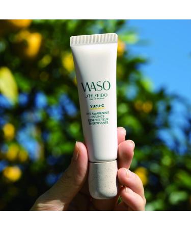 Shiseido Waso YUZU-C Eye Awakening Essence - Targets Dark Circles & Puffiness - Vitamin C - 12-Hour Hydration - Vegan & Fragrance Free - 0.72 oz - International Shipping - Buy Online on SooperMarket.com