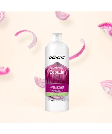 Babaria Onion Shampoo - No Smell No Tears - Purifying Antioxidant Improves Hair Growth Hydration & Shine - 23.66 oz - International Shipping Available - Buy Online on SooperMarket.com