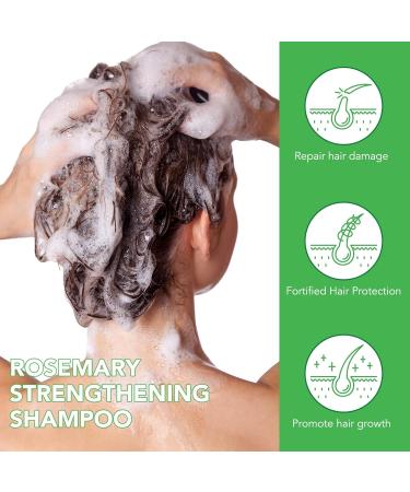 Hair Growth Serum & Rosemary Shampoo - Biotin & Castor Oil for Hair Loss | Effective Regrowth Products for Women & Men - Buy Online on SooperMarket.com