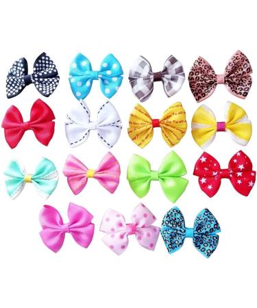 20pcs Dog Hair Bows with Alligator Clips for Small to Medium Dogs - Grooming Accessories for Cats, Puppies, and Yorkshire Terriers - Buy Online on SooperMarket.com
