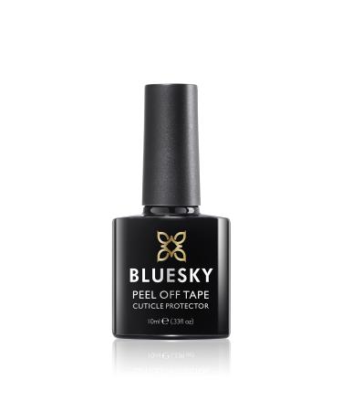 BLUESKY Liquid Latex Peel Off Tape Cuticle Protector Guard for Nail Polish and Gel Skin the perfect Manicure 10ml White