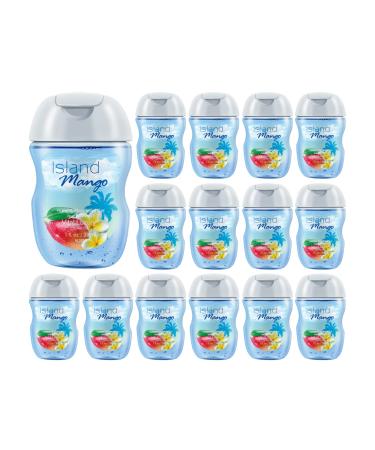 Vital Luxury Signature - Antibacterial Hand Sanitizer-Island Mango 1 Fl Oz Each(Pack of 15)
