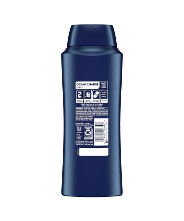 Suave Men 2-in-1 Shampoo & Conditioner - Ocean Charge Residue-Free 28 oz - Clean Hair International Shipping - Buy Online on SooperMarket.com