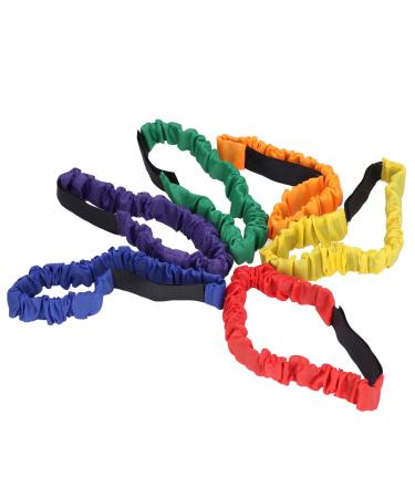2 people 3 Foot racing leg loops soft elastic nylon bandage contains 6 of leg loops outdoor race games birthday party games outdoors