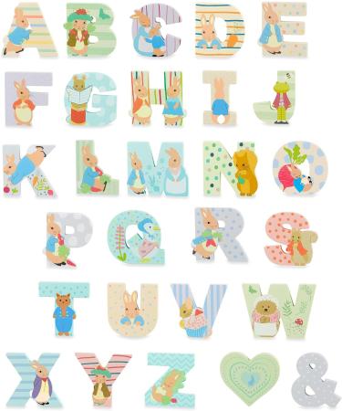 Peter Rabbit Wooden Letter R by Orange Tree Toys - Alphabet Animal for Personalized Baby Name, Nursery Decor & Toy Box, Boys Girls Bedroom Wall Decor - Buy Online on SooperMarket.com