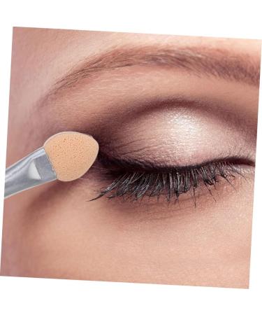 Mikinona 24pcs Latex Eye Shadow Stick Women Eye Shadow Brush Eyeshadow Double Sided Small Makeup Brush Eye Makeup Makeup Supplies Eyeshadow Blending Brush - Buy Online on SooperMarket.com