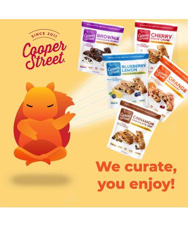 Peaceful Squirrel Variety Cooper Street 5-Pack - All Natural Nut, Dairy, and Soy Free Twice Baked Cookies - Low Sugar and Calorie - 5 Flavors - 5 Bags, 5 Ounce - Buy Online on SooperMarket.com