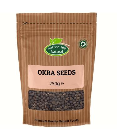 Okra Seeds 250g by Hatton Hill- Free UK Delivery