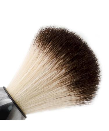 Gralara Hairdressing Razor Brush - Handmade Shaving Brush for Men | Portable Beard Brush with Alloy Resin Handle | International Shipping - Buy Online on SooperMarket.com
