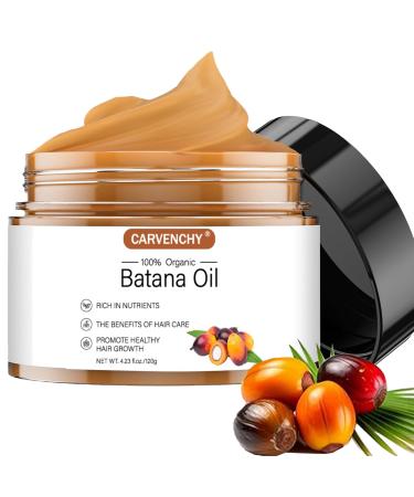 Raw Batana Oil - Nourishing Hair Mask for Growth Repair and Thickness for Men & Women (4.23 OZ) - Promotes Hair Growth