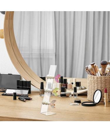 Clear Acrylic Hair Clip Display Stand - 8 Piece Organizer for Teen Girls - Buy Online on SooperMarket.com