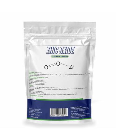 Myoc White Zinc Oxide Powder 110g - Non-Nano DIY Sunscreen & Baby Diaper Rash Cream - Online Quality - 3.88oz (1 Pack) - Buy Online on SooperMarket.com