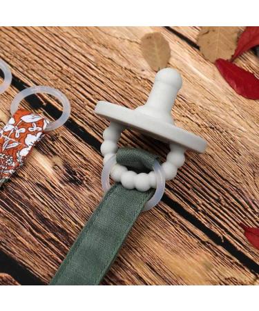 Generic Baby Pacifier Holder Clip Chain - Cotton Linen Leash Strap for Infants - Nipple Holder & Feeding Accessory M159 - Buy Online on SooperMarket.com