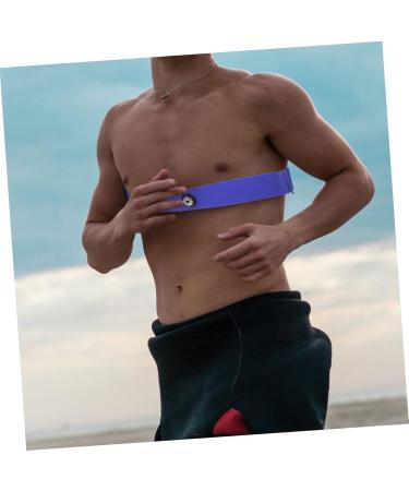 SUPVOX Adjustable Pulse Knife Belt & Heart Frequency Monitor Strap - Comfortable Elastic Chest Strap for Surveillance Devices - Blue 17.00x3.00x0.10cm - Buy Online on SooperMarket.com