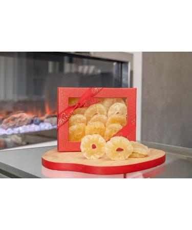 Crystallised Whole Pineapple Rings - Sweet, Tangy, Zesty & Delicious | Walnut Tree - Buy Online on SooperMarket.com