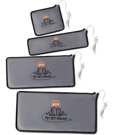 K&H Pet Products Small Heated Pet Bed Warmer | Waterproof Pet Heating Pad - Gray (8.5 x 9 in) - Buy Online on SooperMarket.com