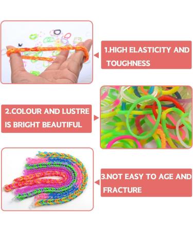 2000+ Rubber Band Bracelet Kit - Loom Bracelet Making Set for Kids with Refill Bands - Buy Online on SooperMarket.com