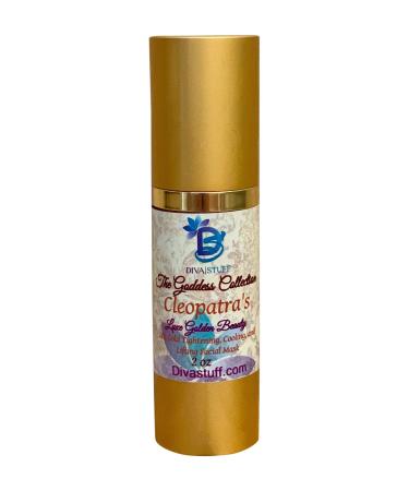 Cleopatra's Luxe Golden Beauty Cooling and Tightening Anti Aging Gold Face Mask By Diva Stuff