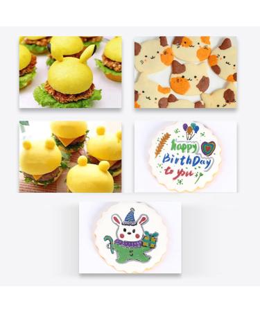 Food Coloring Pens Color Double Sided Edible Food Coloring Marker with Fine and Thick Tip Food Grade Marker Silver - Buy Online on SooperMarket.com