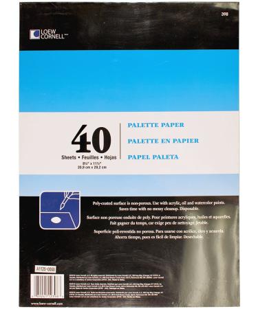 Loew-Cornell 398  Palette Paper Pad  40 Sheets