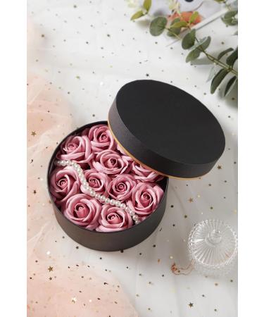 Luxury Flower Bath Soap Gift Box - Beautiful Scented Roses & Carnations for Birthdays Valentine's Day & Mother's Day - Buy Online on SooperMarket.com