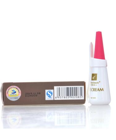 CareforYou New Professional EYE Waterproof False Eyelashes Adhesive Marie Beauty Premium Edition Eyelashes Glue - Clear White 12ml (White) - Buy Online on SooperMarket.com