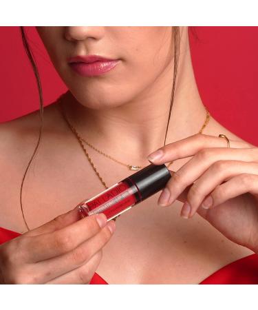 Palladio Hydrating Lip Oil with Hyaluronic Acid | Non-Sticky & Vegan Liquid Lipstick for Moisture-Rich Lips | Tinted Sheer Color & Subtle Shine | Cruelty-Free | 0.13 Oz (BLING) - Buy Online on SooperMarket.com