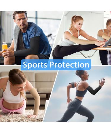 Normers 20-30 mmHg Medical Compression Arm Sleeve - Full Arm Support for Lymphedema, Arthritis, Swelling - Black Large - Men & Women - Buy Online on SooperMarket.com