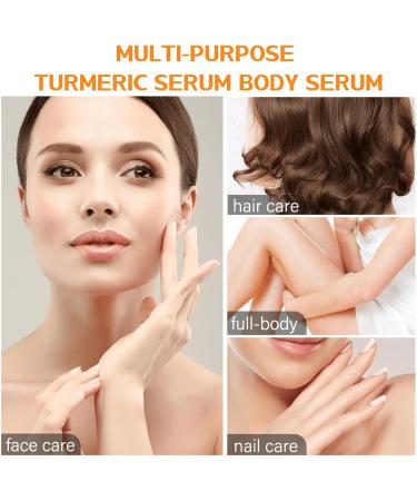 Turmeric Oil Turmeric Face Serum Dark Spot Correcting Glow Serum Reduces Age Spots Sun Spot Improve Brightening Moisturzing Body Face Oils and Serums (Turmeric Oil) - Buy Online on SooperMarket.com