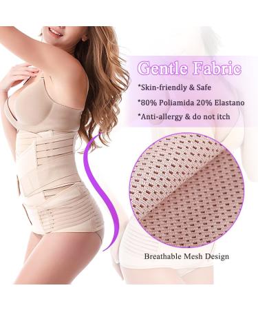 ASBYFR 3 in 1 Postpartum Belt Girdle | Belly Band for Postpartum Support and C-section Recovery - Buy Online on SooperMarket.com