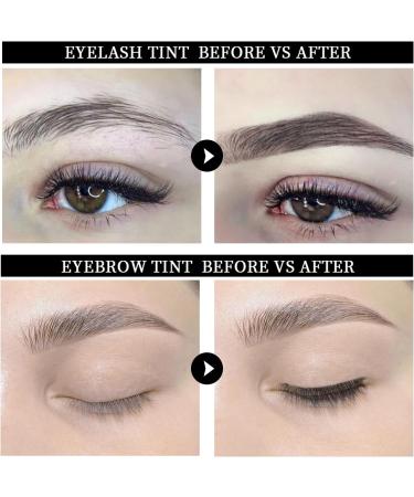 Eyebrow Tint Kit Black Hen-na Semi-Permanent Professional Brow Tint Kit Long-Lasting and Safe Results Eyebrow Dye DONG RHYME Multi-Purpose Eyelash Tint Kit Easy to Use at Home - Buy Online on SooperMarket.com