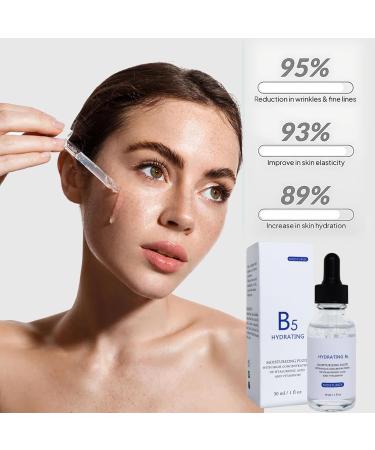 B5 Face Serum Hyaluronic Acid Anti Wrinkle Aging Facial Serum With Vitamin B5 Improve Rough Skin Ultra-Hydrating Ultra-Repairing Formula B5 Serum Concentrate 30ml - Buy Online on SooperMarket.com