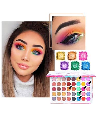 Shop Bexdug 35-Part Holiday Make-Up Gift Set | High-Pigmented Multi-Purpose Beauty Palette & Gift Bag for Women - Perfect Complete Make-Up Set - Buy Online on SooperMarket.com
