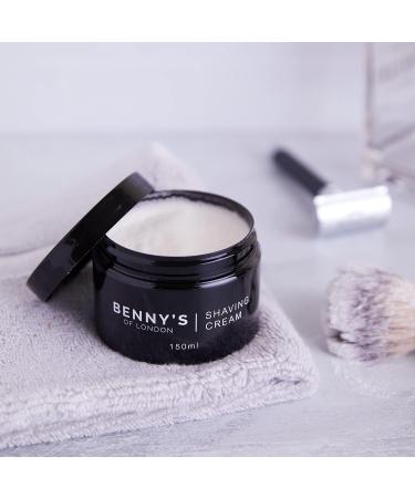 BENNY'S Shaving Cream | Light Refreshing Scent | Hydrates & Rejuvenates | Vegan | Made in The UK - Buy Online on SooperMarket.com