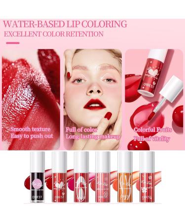 Multifunctional Lip Tint Stain (#06) - Long-Lasting Moisturizing Liquid Lipstick for Lip, Cheeks, and Eyes - Buy Online on SooperMarket.com