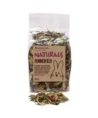 Rosewood Naturals Summerfield Rabbit Treats & Small Animal Treats 100g