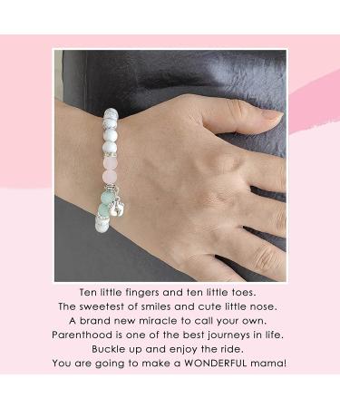 Mom to Be Gift Bracelet - Pregnancy Gifts for New Moms, Expecting Wife & First Time Mothers - Buy Online on SooperMarket.com