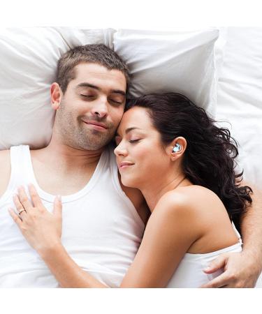 Reusable Soft Silicone Ear Plugs for Sleeping & Noise Cancelling - Blue - Buy Online on SooperMarket.com