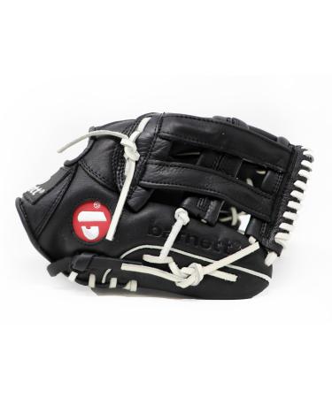 BARNETT GL-120 Baseball Glove Leather Competition Infield Black Baseball Right Hand Throw
