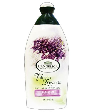 L'Angelica Bath & Shower Gel Talc and Lavender 500ml / 16.91 fl.oz