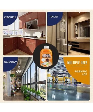 LONGLUAN Probablei Multi-Purpose Floor Cleaner Probablei Floor Cleaner Multipurpose Powerful Decontamination Floor Cleaner Powerful Floor Cleaner for Wood Tile Floors (2Pcs) - Buy Online on SooperMarket.com