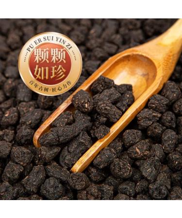 Fragrant Shredded Silver Tea Fossil Pu 'er Tea Cooked Tea Yunnan Ancient Tea High-grade Small Canned Fragrant Tea Gift Box330g - Buy Online on SooperMarket.com