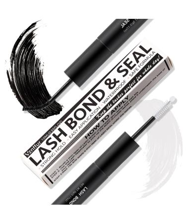 Eyelash Glue Lash Bond and Seal Latex-Free Lash Glue for Sensitive Eyes Waterproof Strong Hold Lash Cluster Glue for 72 Hours
