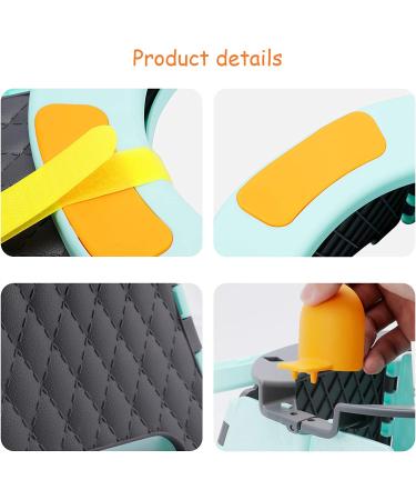YUNHECAM Toddler Portable Potty Training Seat for Kids Baby Foldable Toilet Child Travel Potty in Car Camping Potty Chair Seat for Indoor Outdoor  with 60 Disposable Bags Blue - Buy Online on SooperMarket.com