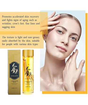 Grgowe 3 pieces Peptide Anti Wrinkle Ginseng Serum Ginseng Anti Wrinkle Serum Ginseng Polypeptide Anti-Ageing Essence Ginseng Essence Ginseng Serum Peptide Anti Wrinkle Ginseng Serum for all skin type - Buy Online on SooperMarket.com