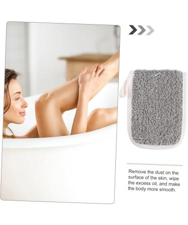 CANIGHT 5pcs Flip Soap Foam Net Exfoliator Sponge Mesh Soap Saver Bag Mesh Organizer Bags Cotton Linen Khaki - Buy Online on SooperMarket.com