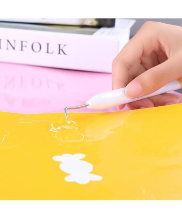Vinyl Weeding Tool - White Hook Weeder for Precise Lettering | Craft Essential - Buy Online on SooperMarket.com